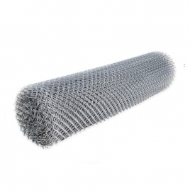 50х50 d=1,6 мм (1,8х10 м) сетка плетеная рабица оцинкованная