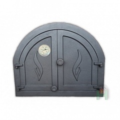 H3902 – Чугунная дверь Panama 2 с термометром