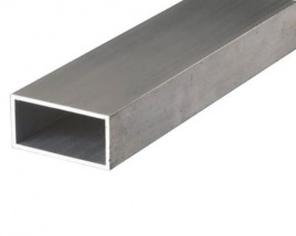 Профиль прямоугольный алюминиевый 80х40х3, длина 6 м, марка АД31Т1
