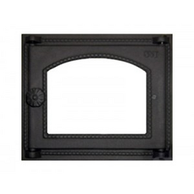 Печная дверца со стеклом 451 SVT фото 1