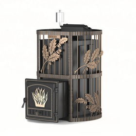 Банная печь Эверест INOX 20 (281) Ковка фото 1