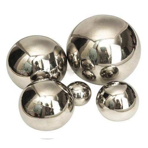 Шар полированный полый 200 мм, толщина стенки 1 мм фото 1