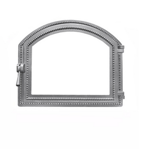 Дверка ВЕЗУВИЙ каминная 217 (не крашенная, без стекла) фото 1