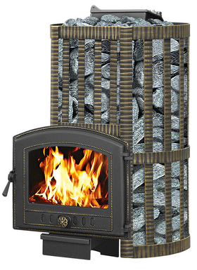 Банная печь ВЕЗУВИЙ Ураган Ковка 22 (224) фото 1