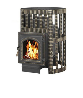 Банная печь ВЕЗУВИЙ Легенда Ковка 22 (270) без выноса фото 1