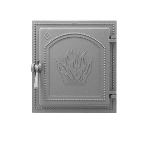 Дверка ВЕЗУВИЙ каминная 271 (не крашенная) фото 1