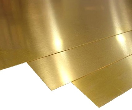 Лист латунный 0.5х600х1500 п/тв, марка Л63 фото 1