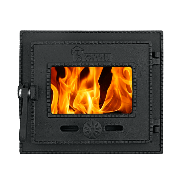 Дверка "Ками" ДТГ-3БС (Р) топочная герметичная фото 1