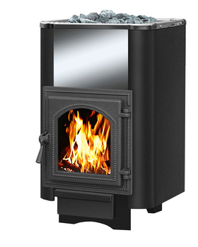 Банная печь ВЕЗУВИЙ Сенсация 16 Антрацит (270) без выноса фото 1