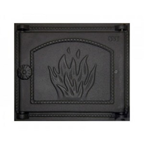 Печная дверца сплошная 450 SVT фото 1