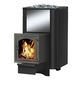 Банная печь ВЕЗУВИЙ Русичъ Антрацит 22 (ДТ-4С) фото 1