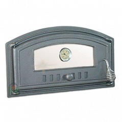 H1307 – Дверца со стеклом и термометром левая фото 1