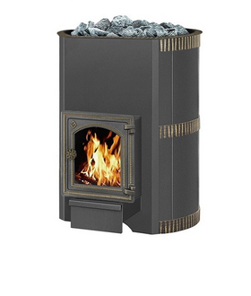 Банная печь ВЕЗУВИЙ Лава 22 (ДТ-4С) без выноса фото 1